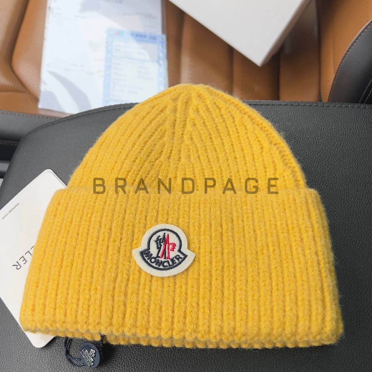 Шапка из ткани Moncler BPLUX12521 Шапка из ткани Moncler BPLUX12521