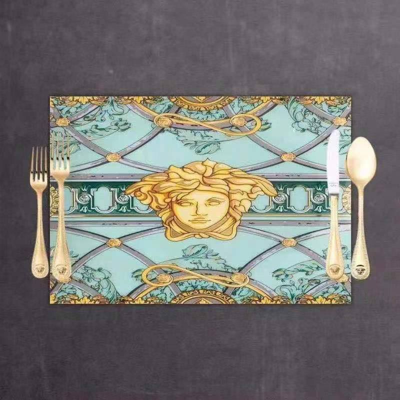 Салфетка Versace BP-25941 34х45см желто-голубая Салфетка Versace BP-25941 34х45см желто-голубая