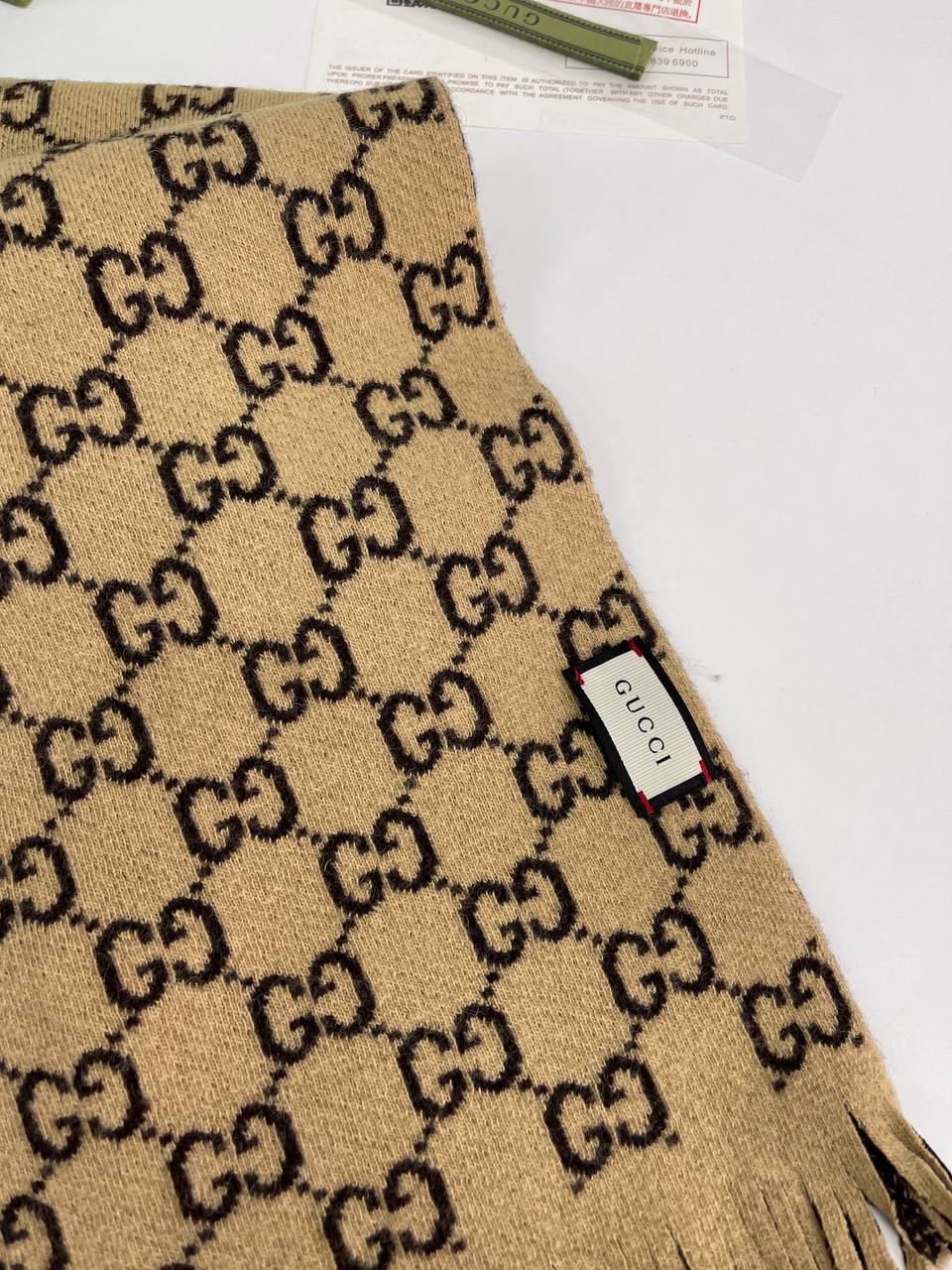 Шарф Gucci коллекционный BP-23337 Шарф Gucci коллекционный BP-23337