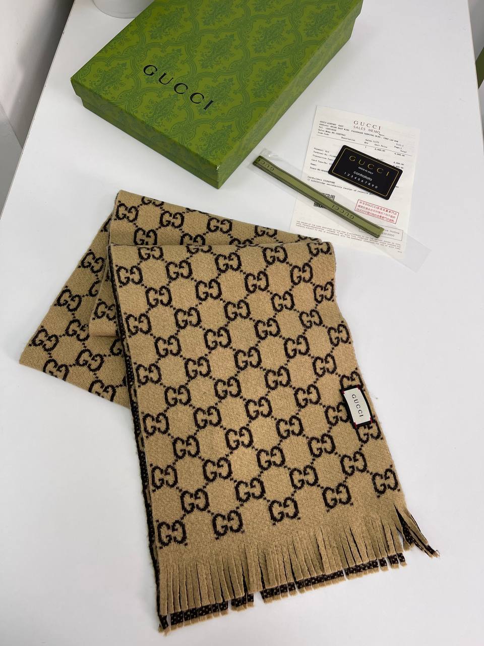 Шарф Gucci коллекционный BP-23337 Шарф Gucci коллекционный BP-23337