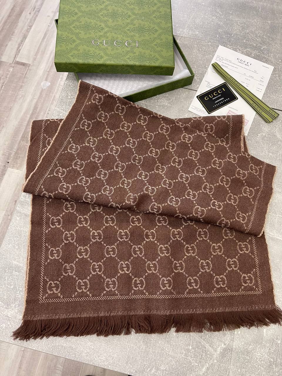 Премиальный шарф 48*180 см Gucci BP-45215 Премиальный шарф 48*180 см Gucci BP-45215