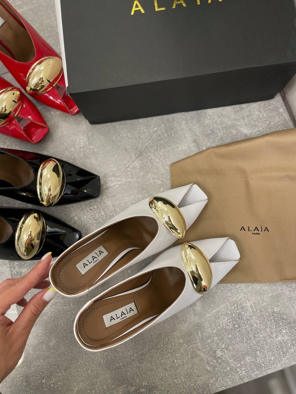 Дизайнерские туфли Alaia BP-51992 Дизайнерские туфли Alaia BP-51992