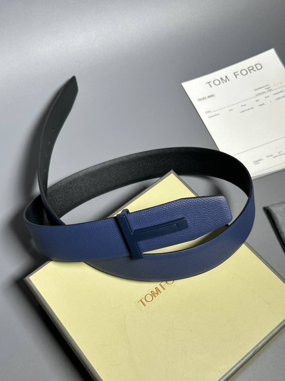 Двухсторонний ремень премиум Tom Ford BP-48243 Двухсторонний ремень премиум Tom Ford BP-48243