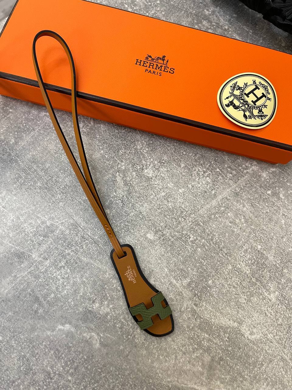 Люксовый брелок Hermes BP-42011 Люксовый брелок Hermes BP-42011