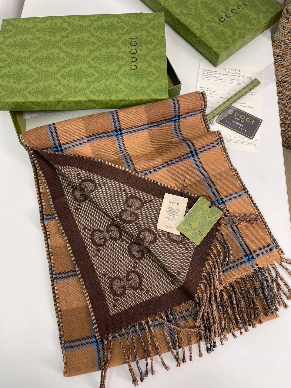 Эксклюзивный шарф Gucci BP-25413 Эксклюзивный шарф Gucci BP-25413