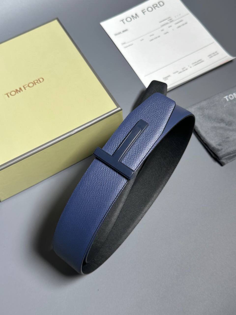 Двухсторонний ремень премиум Tom Ford BP-48243 Двухсторонний ремень премиум Tom Ford BP-48243