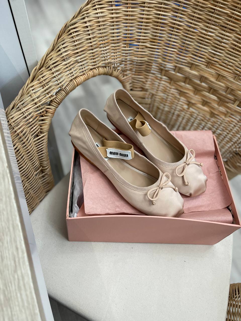 Балетки повседневные Miu Miu BP-50540 Балетки повседневные Miu Miu BP-50540