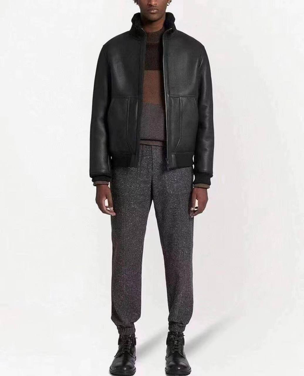 Люксовая дубленка Hermes BP-41494 Люксовая дубленка Hermes BP-41494