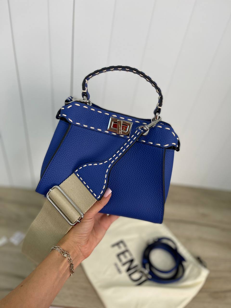 Коллекционная женская сумка Fendi BP-18374 Коллекционная женская сумка Fendi BP-18374
