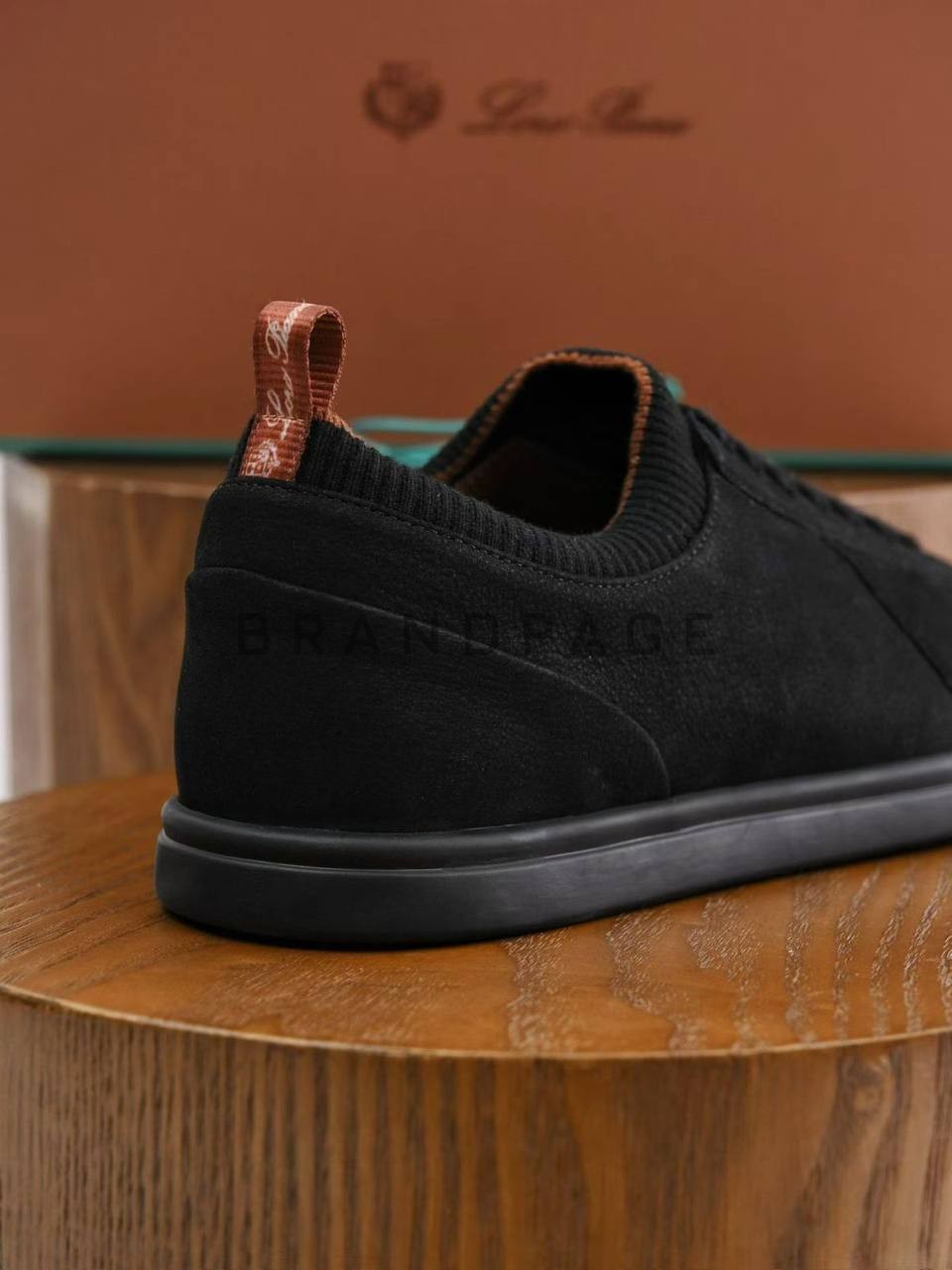 Кеды из телячьей кожи Loro Piana Кеды из телячьей кожи Loro Piana