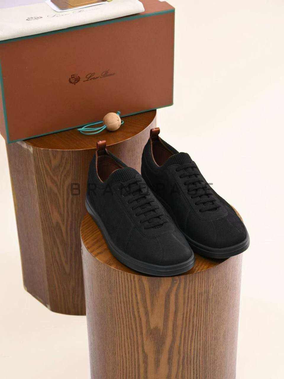 Кеды из телячьей кожи Loro Piana Кеды из телячьей кожи Loro Piana