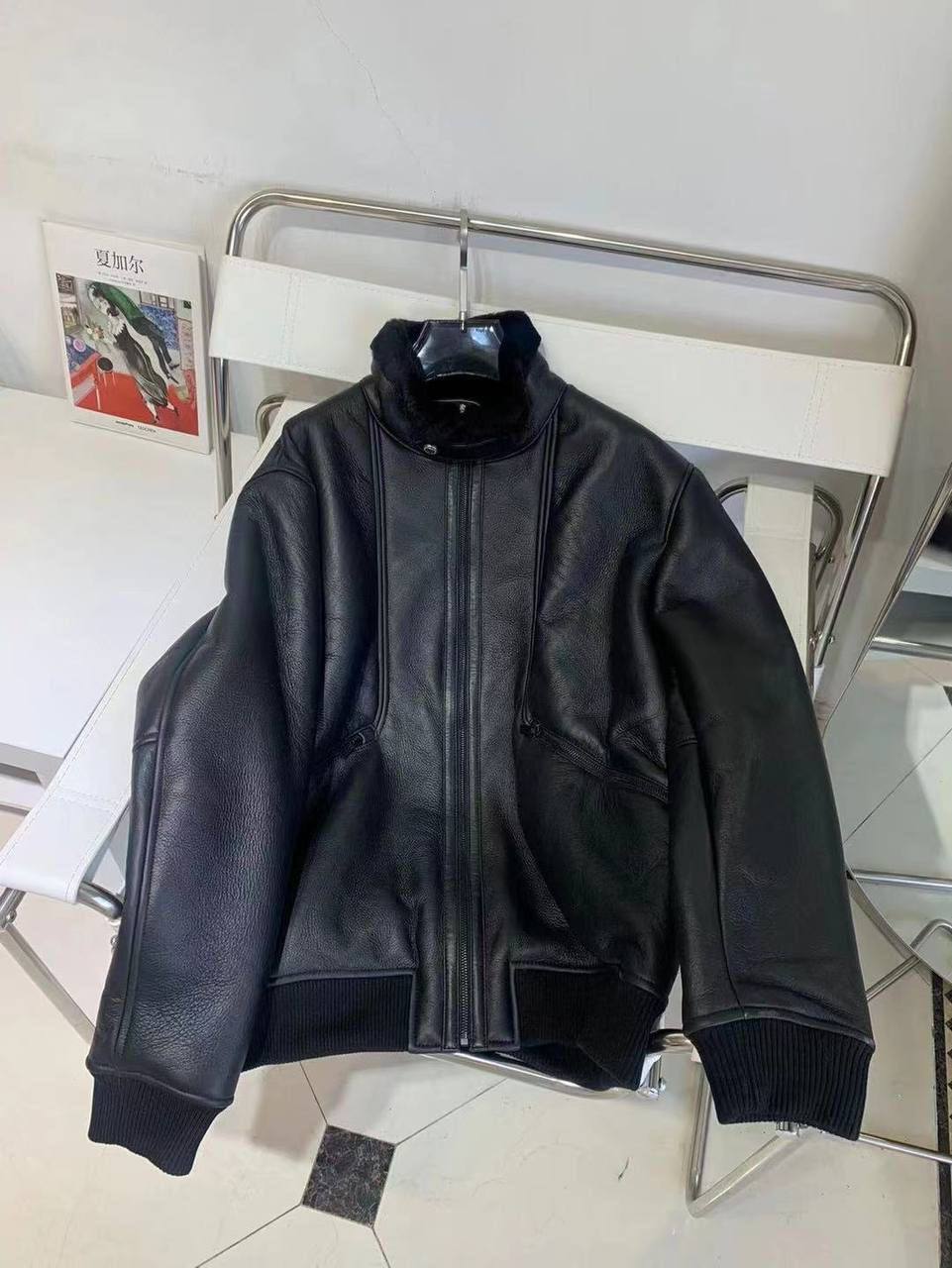 Люксовая дубленка Hermes BP-41494 Люксовая дубленка Hermes BP-41494