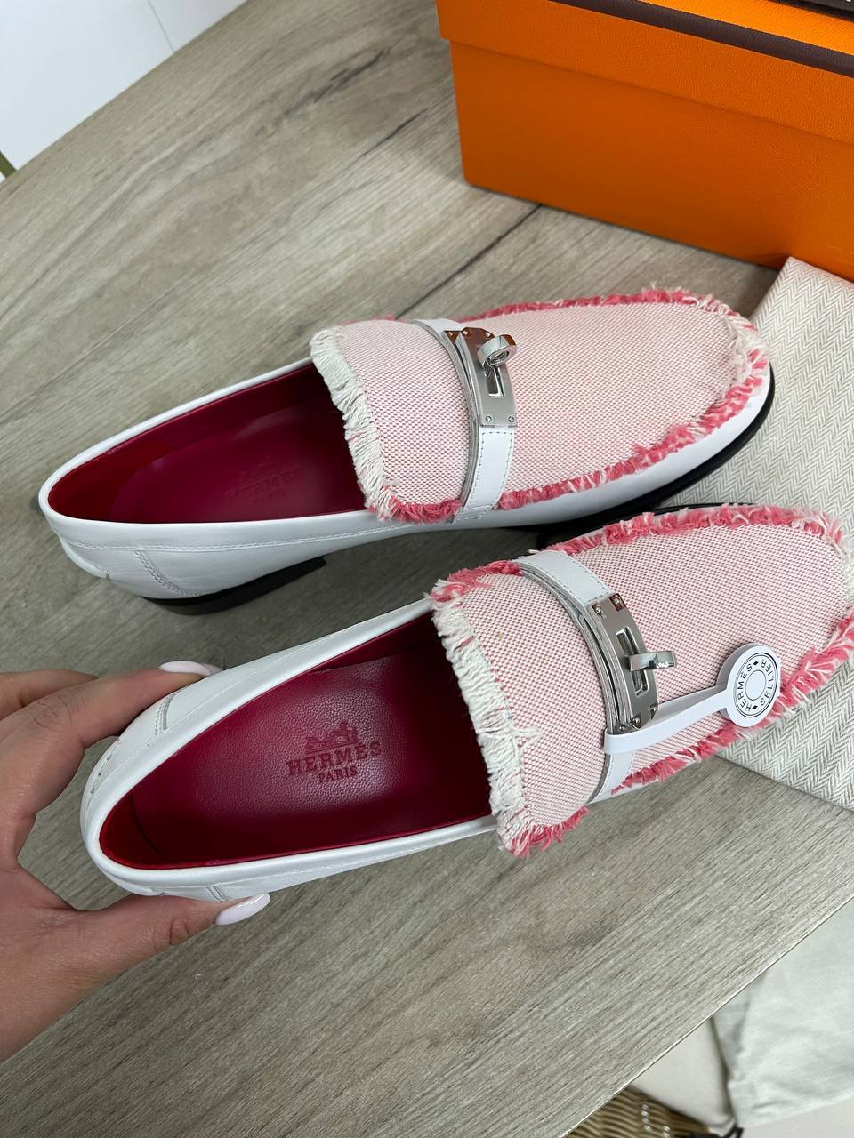 Дизайнерские туфли Hermes BP-35020 Дизайнерские туфли Hermes BP-35020