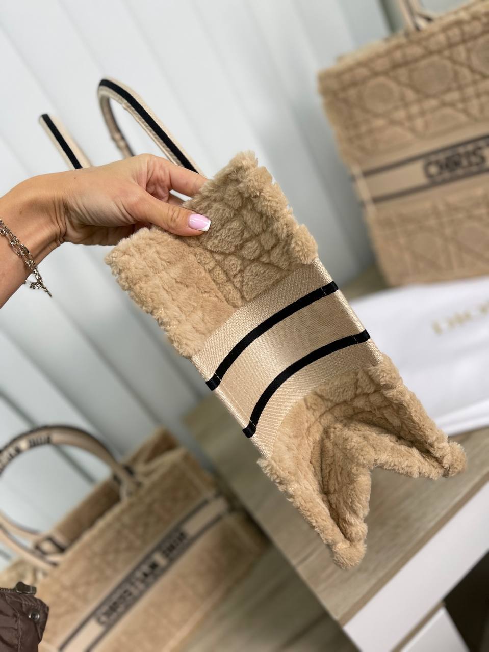 Женская сумка 36 см коллекционная Christian Dior BP-21374 Женская сумка 36 см коллекционная Christian Dior BP-21374