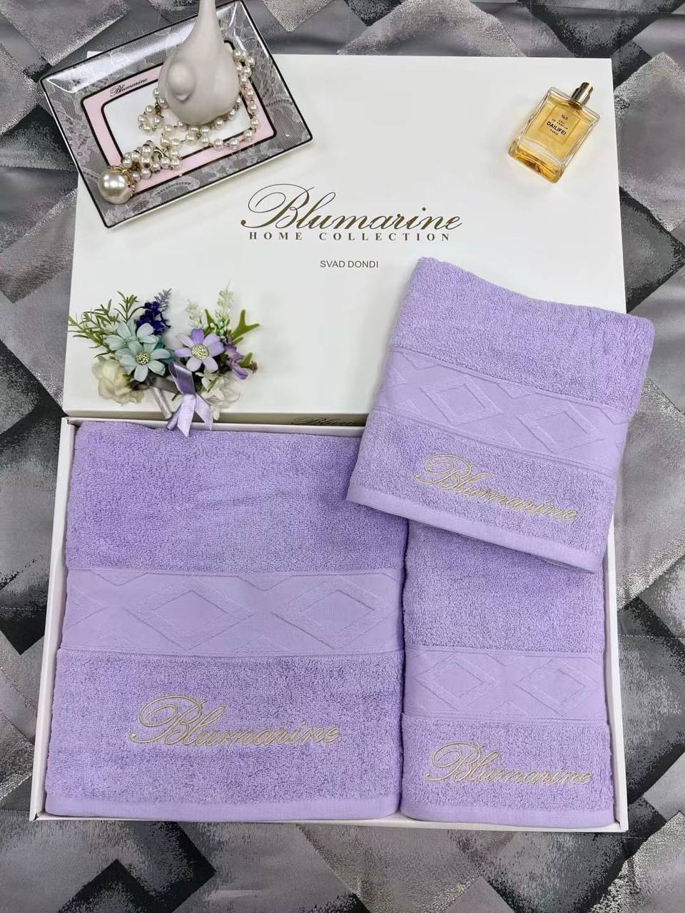 Полотенца комплект Blumarine (3 шт.) BP-19900 Полотенца комплект Blumarine (3 шт.) BP-19900