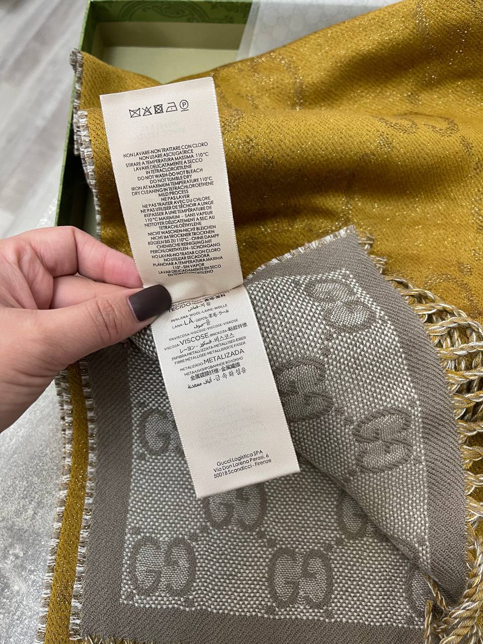 Премиум шарф Gucci BP-41477 Премиум шарф Gucci BP-41477