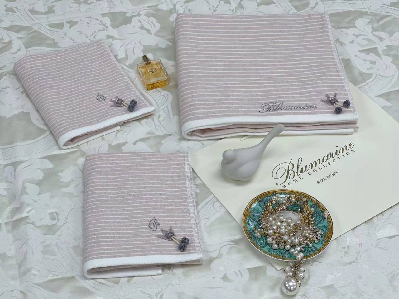 Полотенца комплект агатовый (3 шт.) BP-20418 Полотенца комплект агатовый (3 шт.) BP-20418