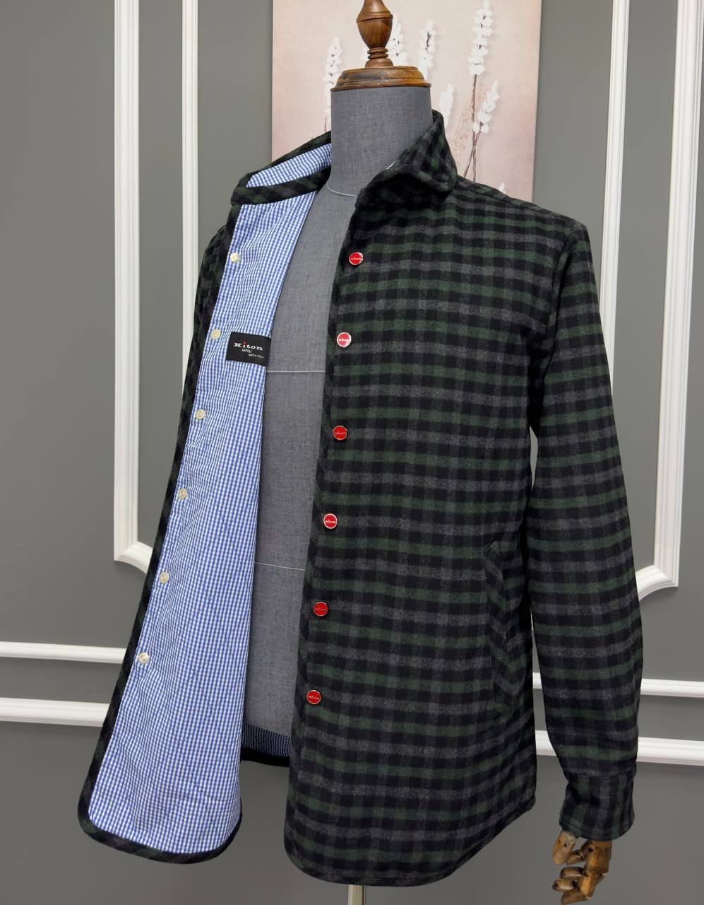 Рубашка BP-49366 Kiton премиальная Рубашка BP-49366 Kiton премиальная