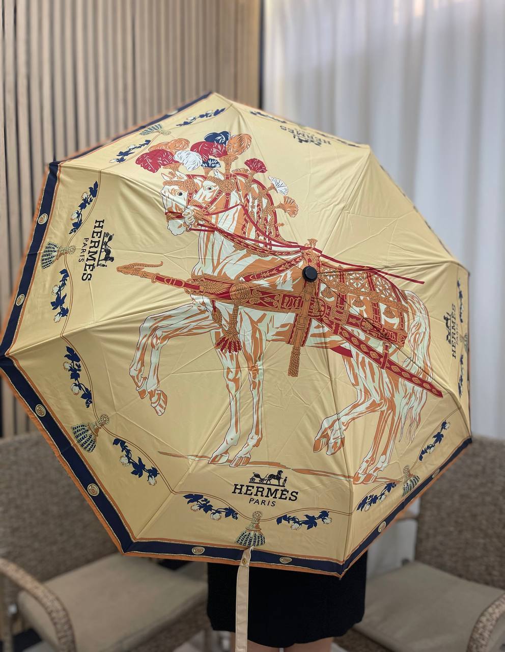 Эксклюзивный зонт Hermes BP-38675 Эксклюзивный зонт Hermes BP-38675