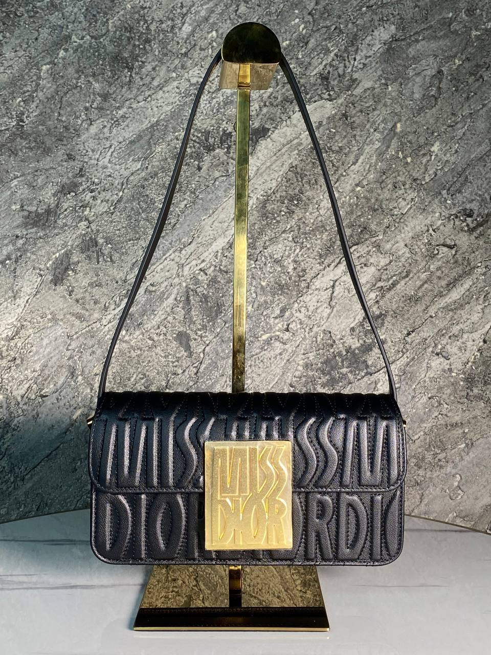 Сумка-багет черная Christian Dior BP-170069 Сумка-багет черная Christian Dior BP-170069