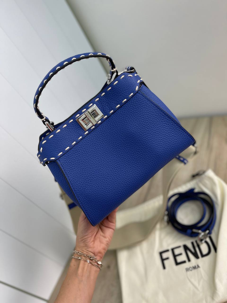 Коллекционная женская сумка Fendi BP-18374 Коллекционная женская сумка Fendi BP-18374