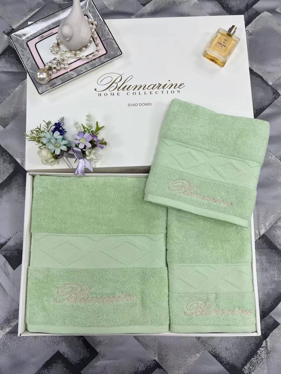 Blumarine полотенца комплект премиальный (3 шт.) BP-19896 Blumarine полотенца комплект премиальный (3 шт.) BP-19896