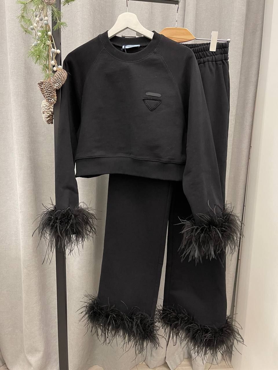 Женский люкс костюм Prada BP-43624 Женский люкс костюм Prada BP-43624