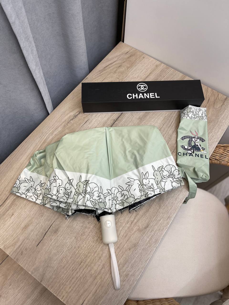 Зонт коллекционный Chanel BP-38679 Зонт коллекционный Chanel BP-38679