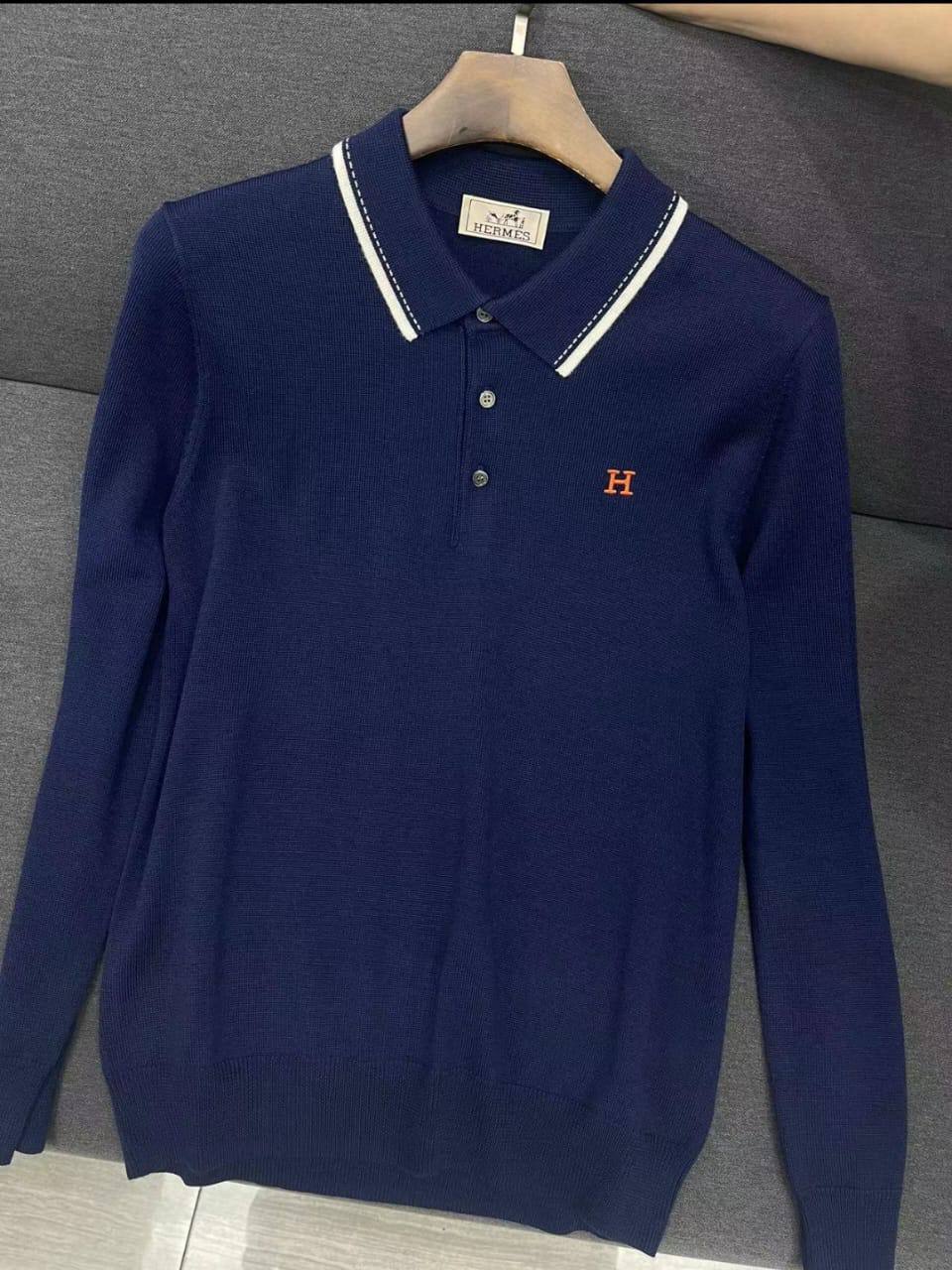 Поло премиум Hermes BP-20493 Поло премиум Hermes BP-20493