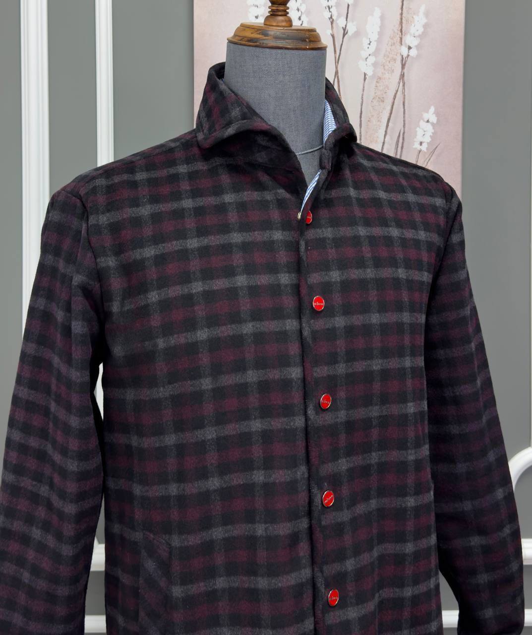 Лимитированная рубашка BP-49365 Kiton Лимитированная рубашка BP-49365 Kiton