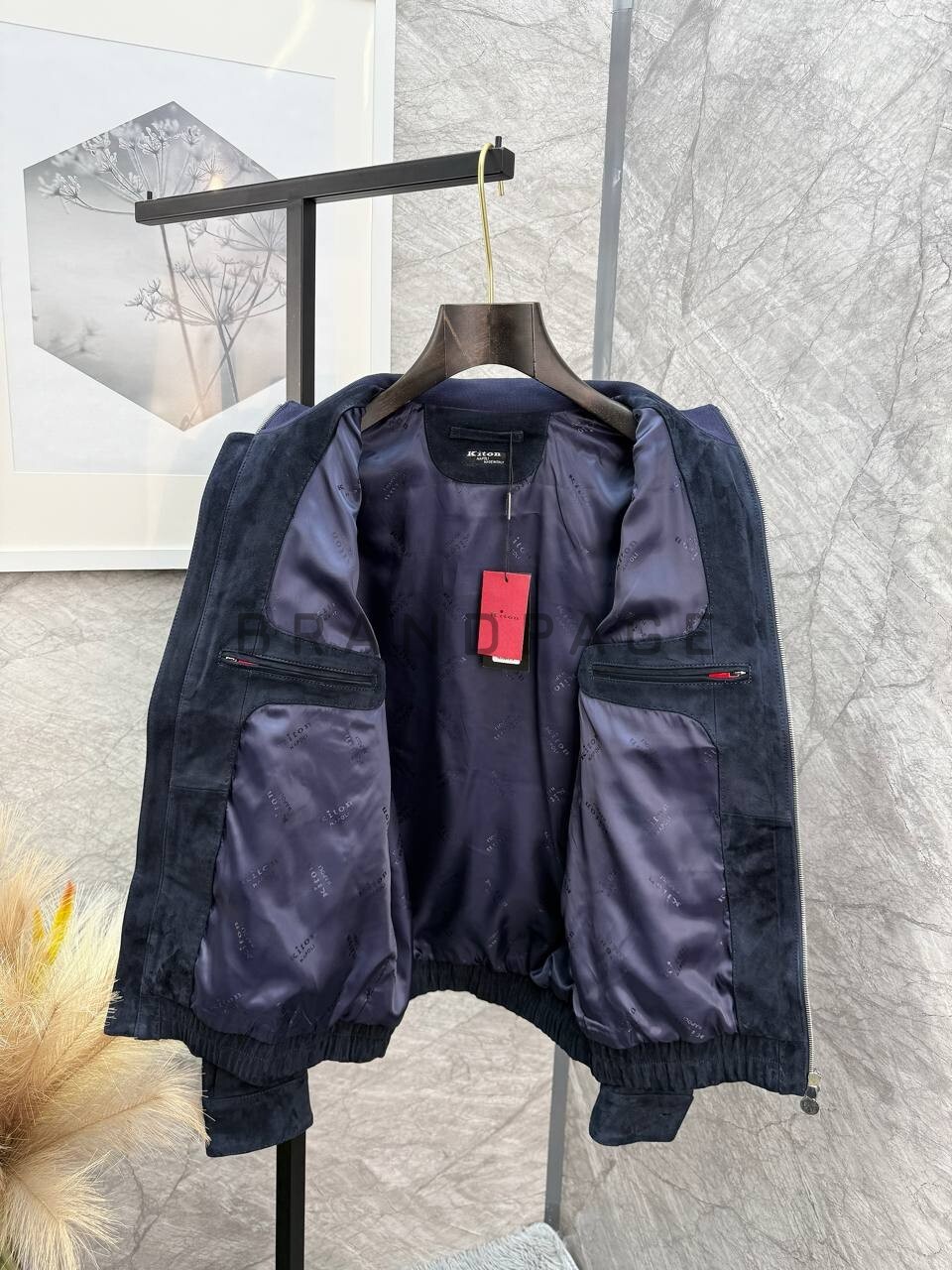 Куртка из замши Kiton BPLUX5413 Куртка из замши Kiton BPLUX5413