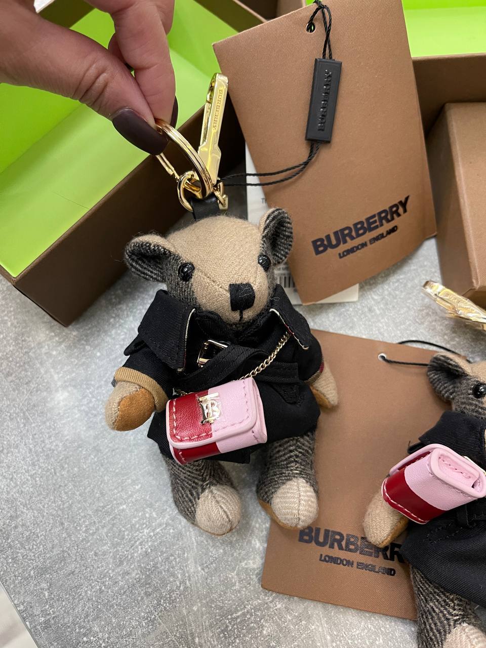 Брелок премиум Burberry BP-41606 Брелок премиум Burberry BP-41606