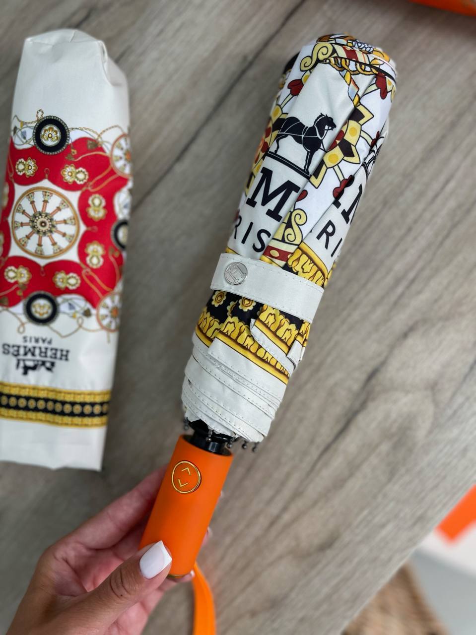 Зонт люксовый Hermes BP-16064 Зонт люксовый Hermes BP-16064