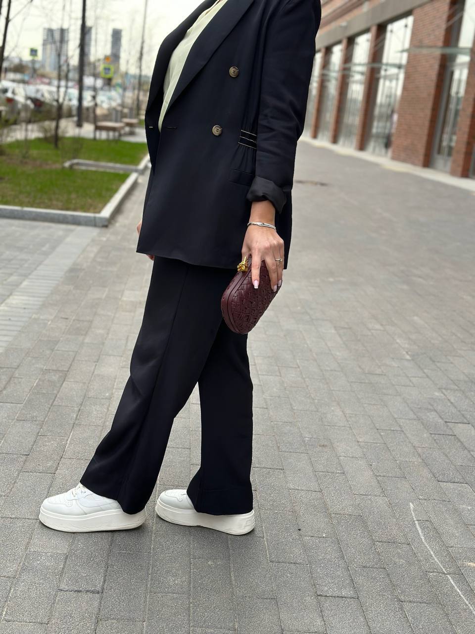 Knot Minaudiere черный трендовый Bottega Veneta BP-49149 Knot Minaudiere черный трендовый Bottega Veneta BP-49149