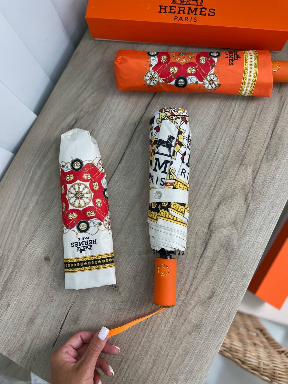 Зонт люксовый Hermes BP-16064 Зонт люксовый Hermes BP-16064