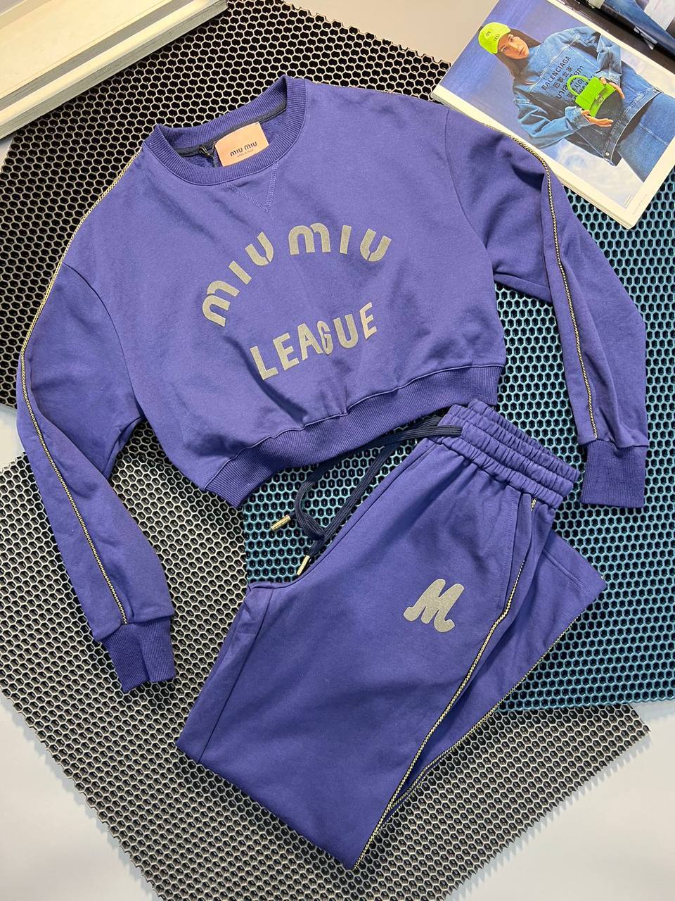 Спортивный костюм Miu Miu люкс BP-20951 Спортивный костюм Miu Miu люкс BP-20951