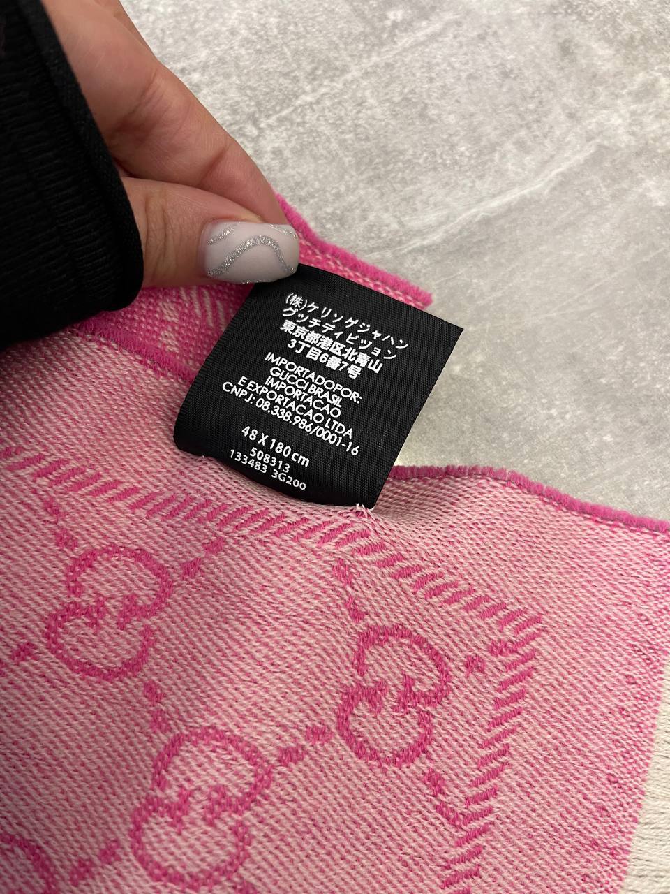 Премиальный шарф 48*180 см Gucci BP-45218 Премиальный шарф 48*180 см Gucci BP-45218