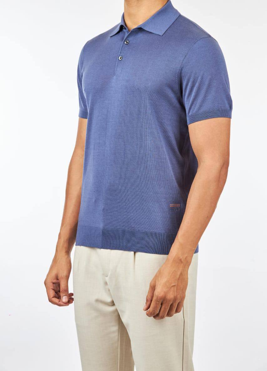 Стильное поло BP-47293 от ZEGNA Стильное поло BP-47293 от ZEGNA