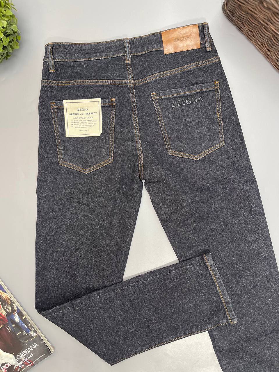 Джинсы ZEGNA премиум BP-18850 Джинсы ZEGNA премиум BP-18850