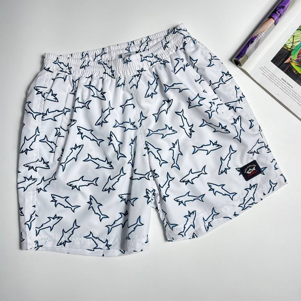 Стильные плавательные шорты BP-53227 Paul & Shark Стильные плавательные шорты BP-53227 Paul & Shark