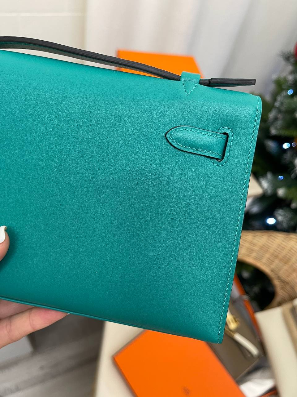 Элитная женская сумка Kelly Pochette Hermes BP-44507 Элитная женская сумка Kelly Pochette Hermes BP-44507