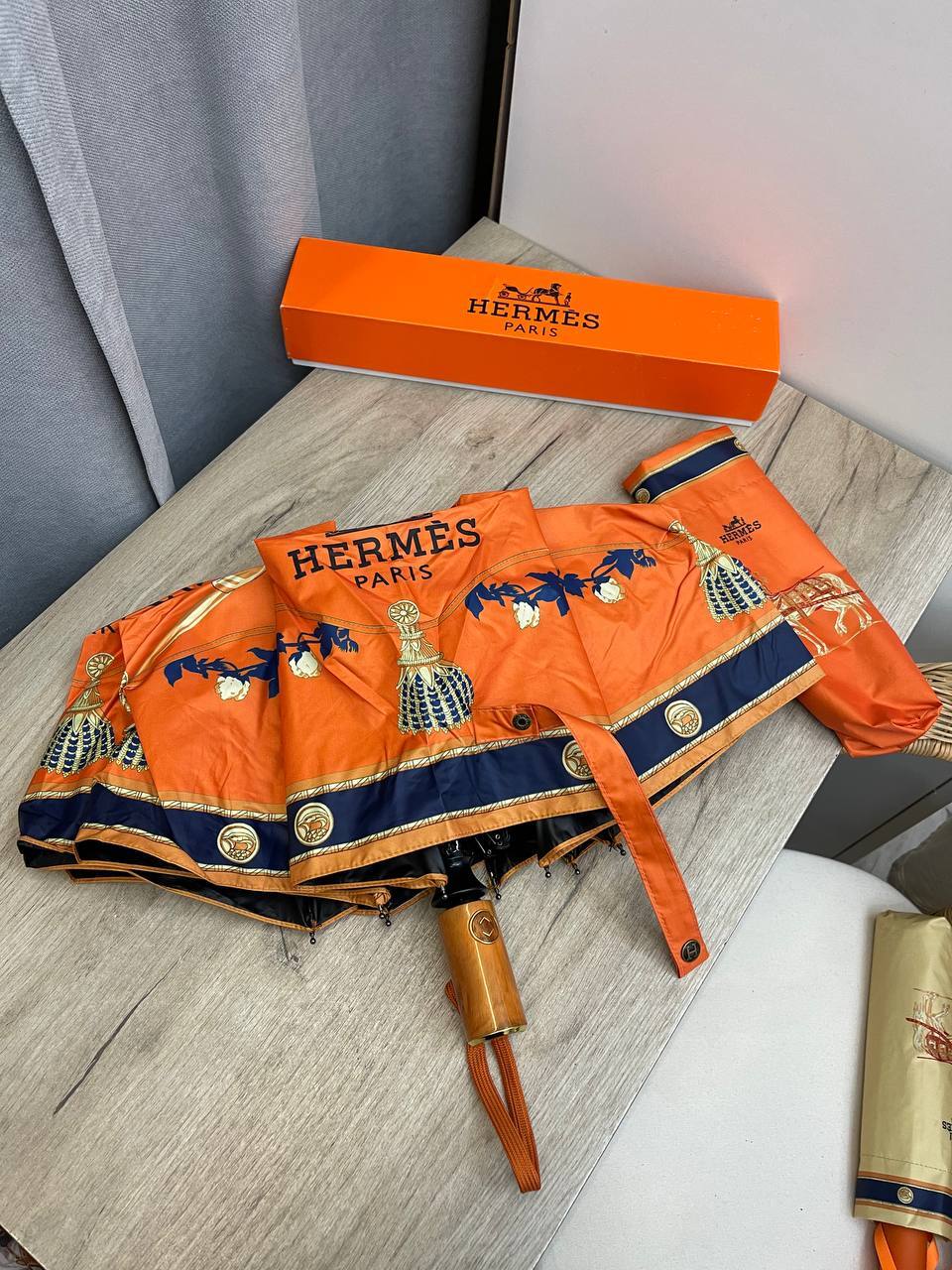 Зонт люкс Hermes BP-38680 Зонт люкс Hermes BP-38680