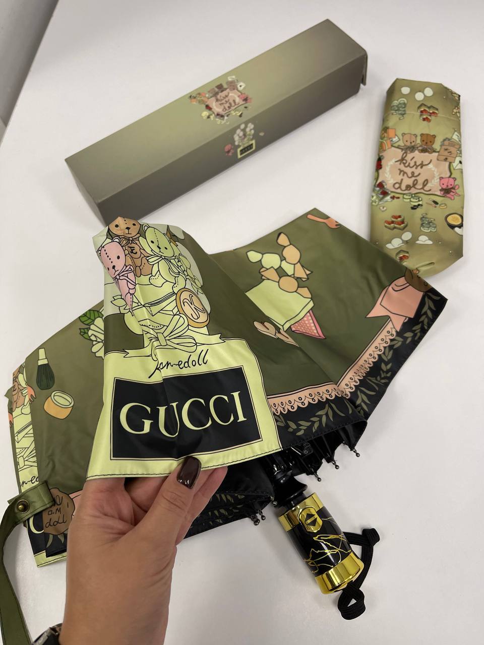 Премиальный зонт Gucci BP-23672 Премиальный зонт Gucci BP-23672