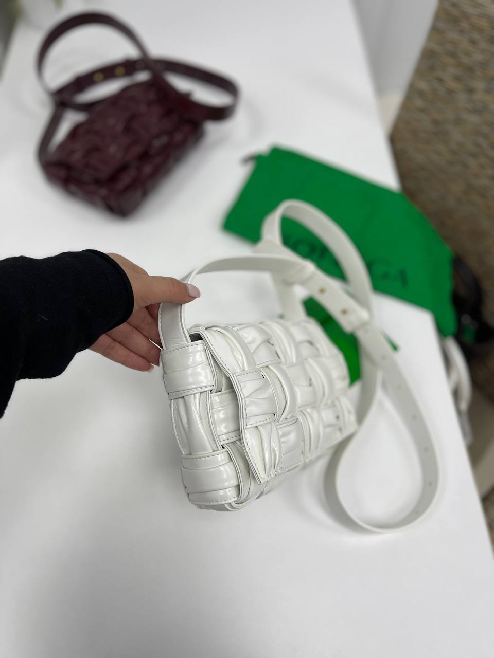 Коллекционная женская сумка Bottega Veneta BP-28613 Коллекционная женская сумка Bottega Veneta BP-28613