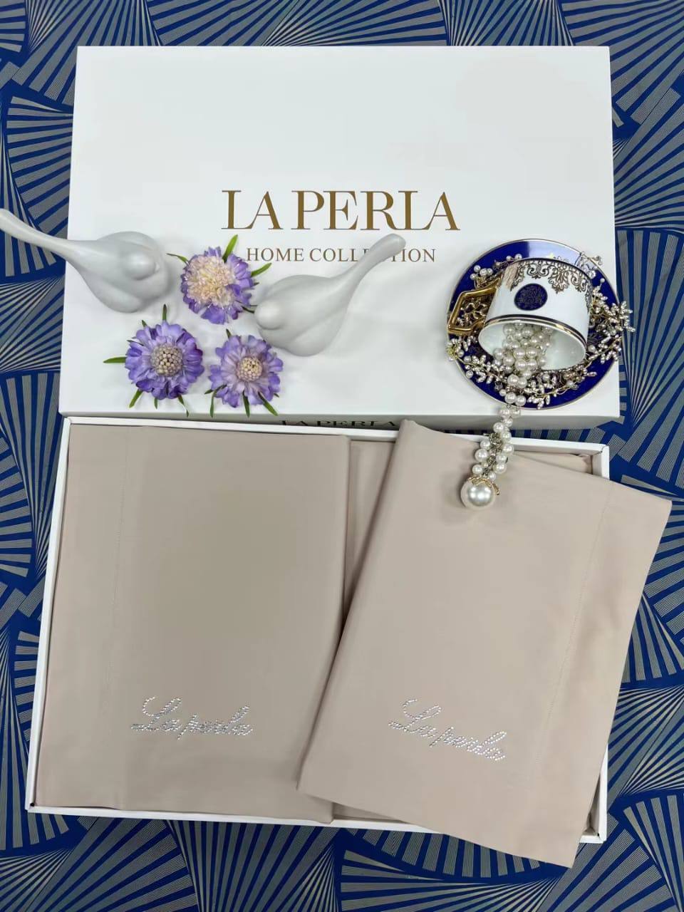 Роскошное постельное белье La perla BP-20686 Роскошное постельное белье La perla BP-20686