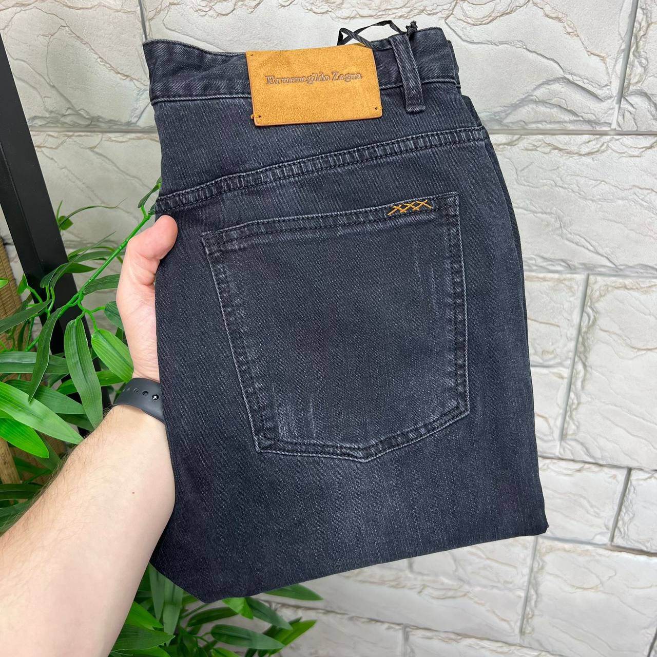 Джинсы ZEGNA стильные BP-23502 Джинсы ZEGNA стильные BP-23502