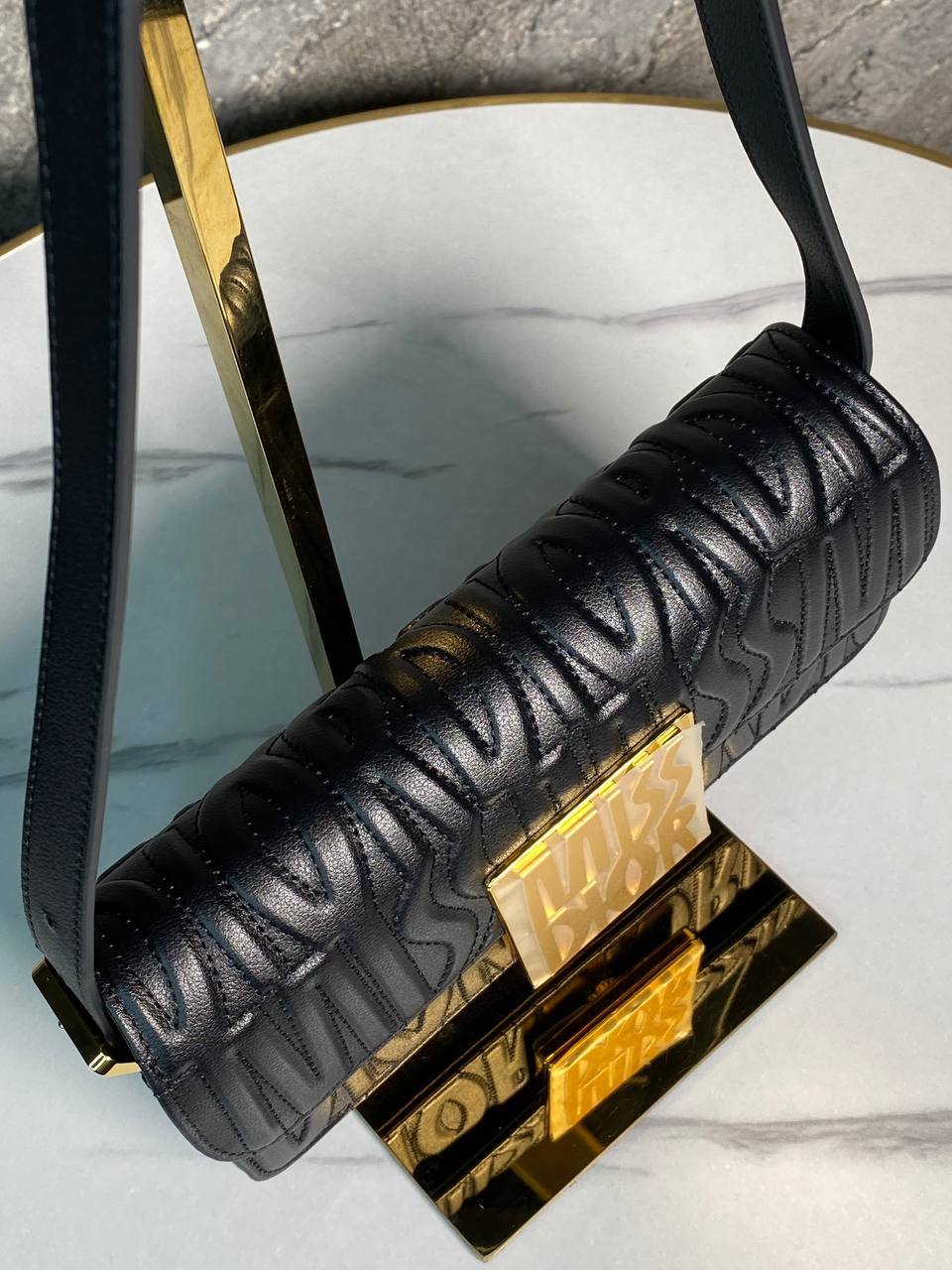 Сумка-багет черная Christian Dior BP-170069 Сумка-багет черная Christian Dior BP-170069