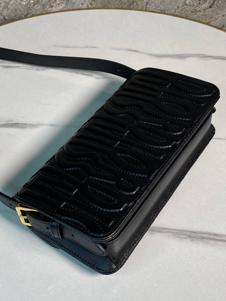 Сумка-багет черная Christian Dior BP-170069 Сумка-багет черная Christian Dior BP-170069