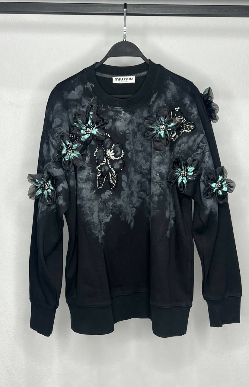 Женский свитер Miu Miu коллекционный BP-43477 Женский свитер Miu Miu коллекционный BP-43477