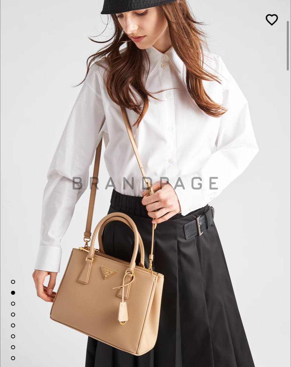 Сумка из кожи Prada Galleria BPLUX12555 Сумка из кожи Prada Galleria BPLUX12555